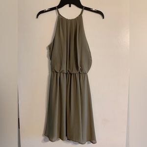 XS Olive Dress